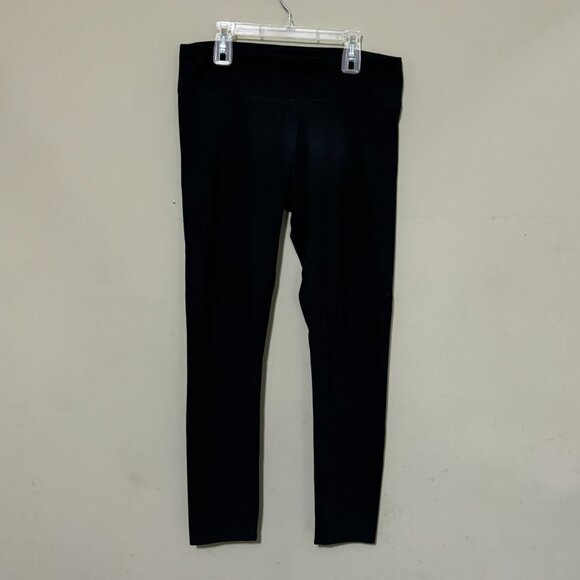 aerie Pants - Aerie Black Chill Play Move Ankle Stretch Leggings Large